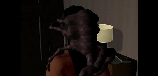  Bug slave - CGI animation of otherwordly mind control